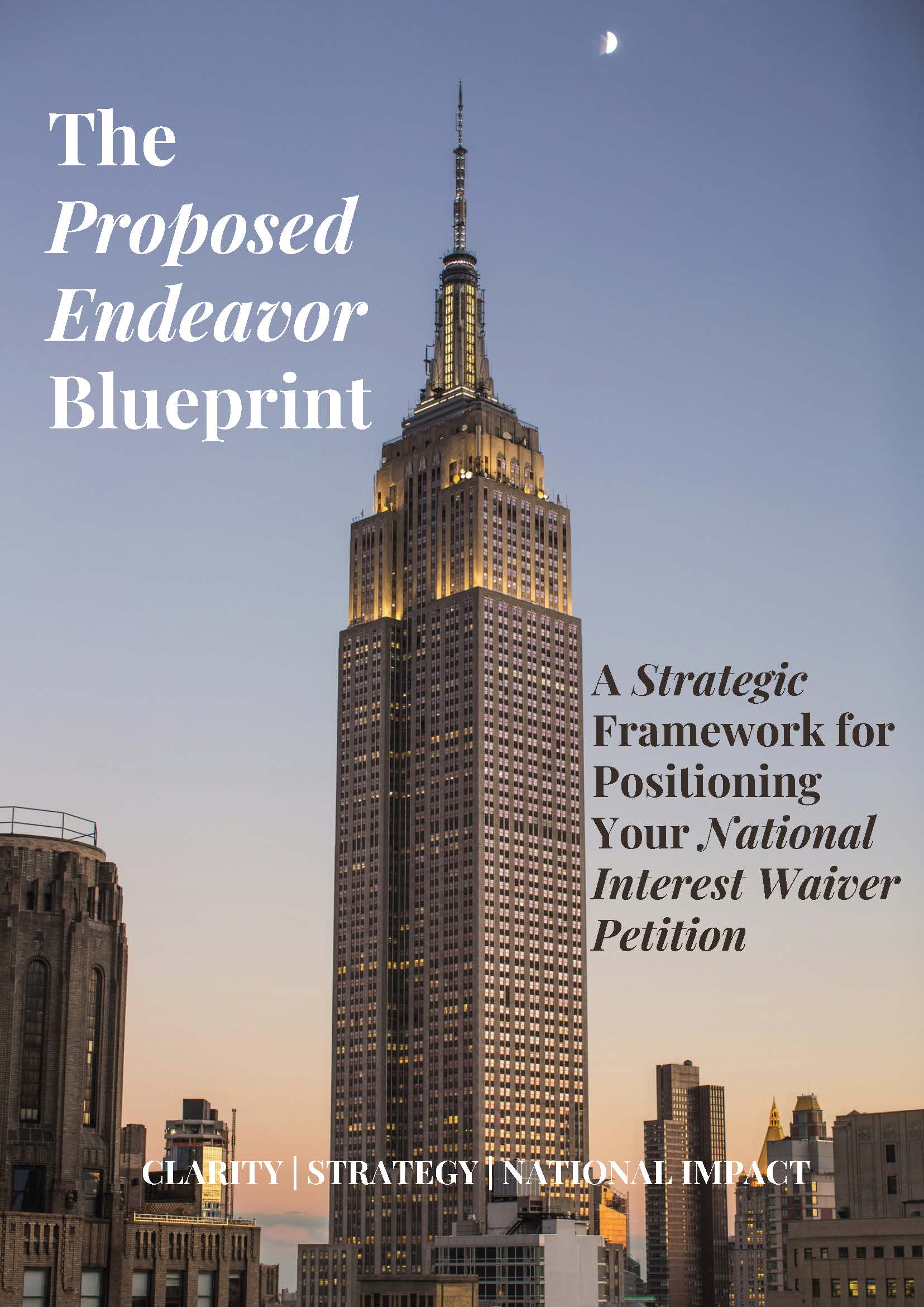 The Proposed Endeavor Blueprint